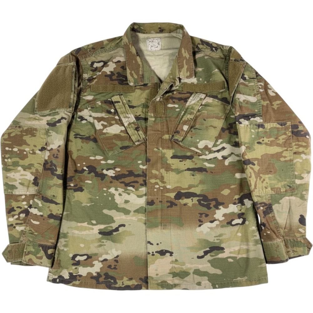 US Military OCP Multicam Combat Uniform Shirt Jacket Ripstop Tactical Men Small